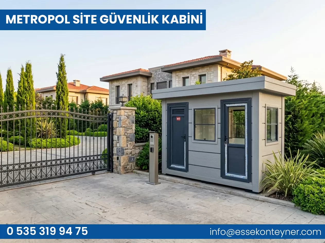 Site G&uuml;venlik Kabini ve Modelleri ve Fiyatları