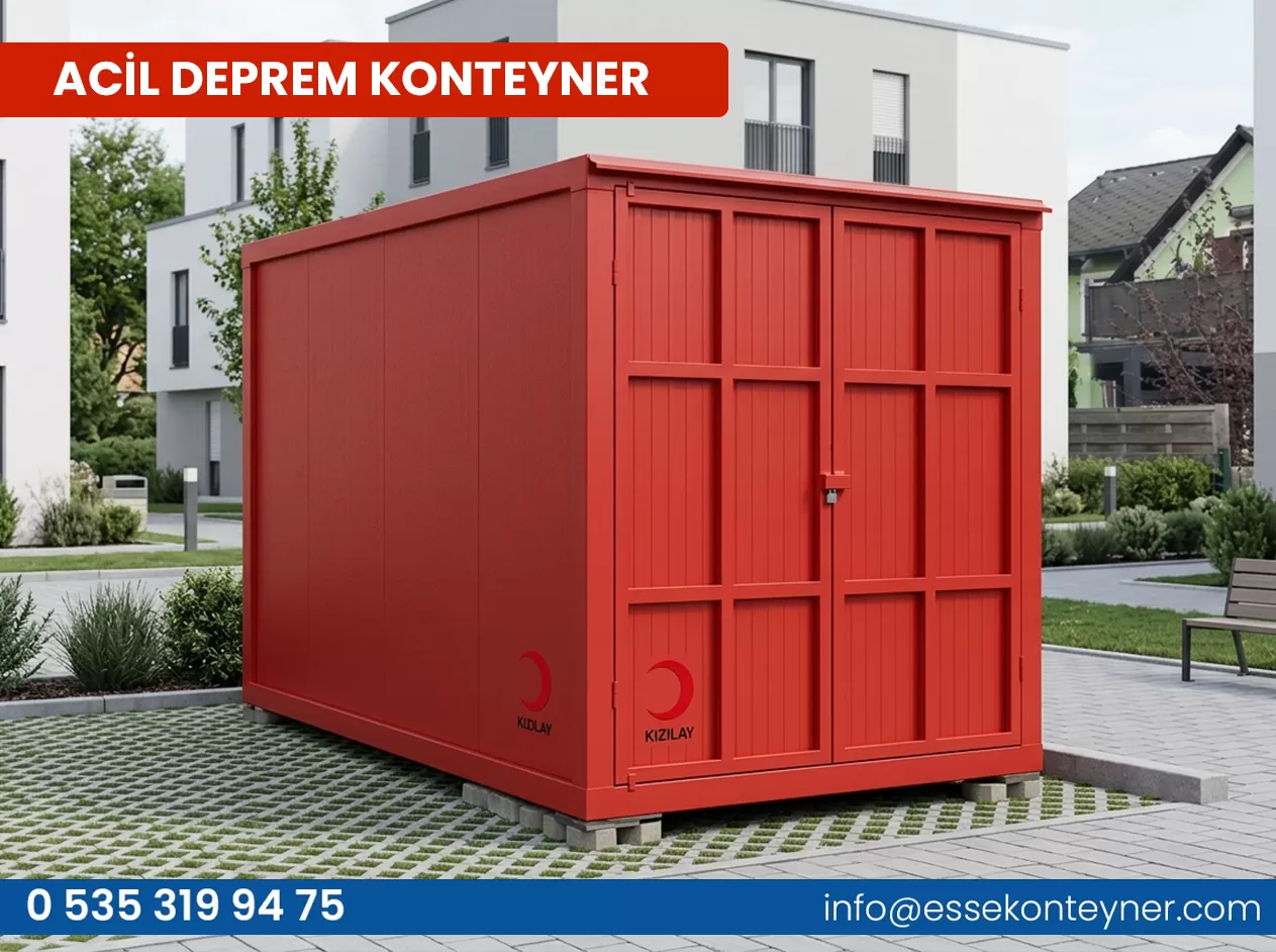 Deprem Konteyneri Fiyatları 2026