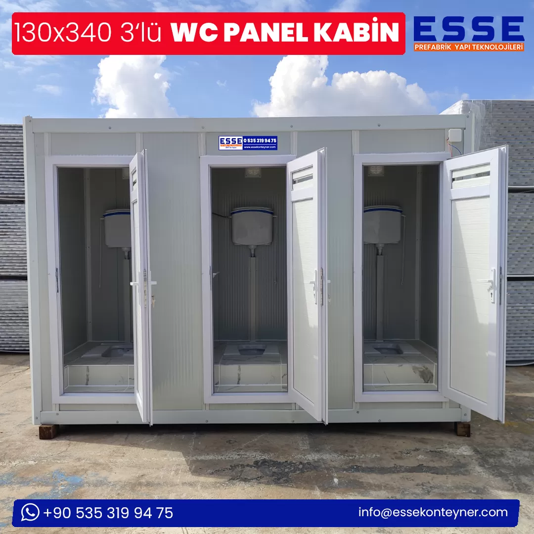 Portatif WC Duş Kabin Modelleri ve &Ouml;zellikleri