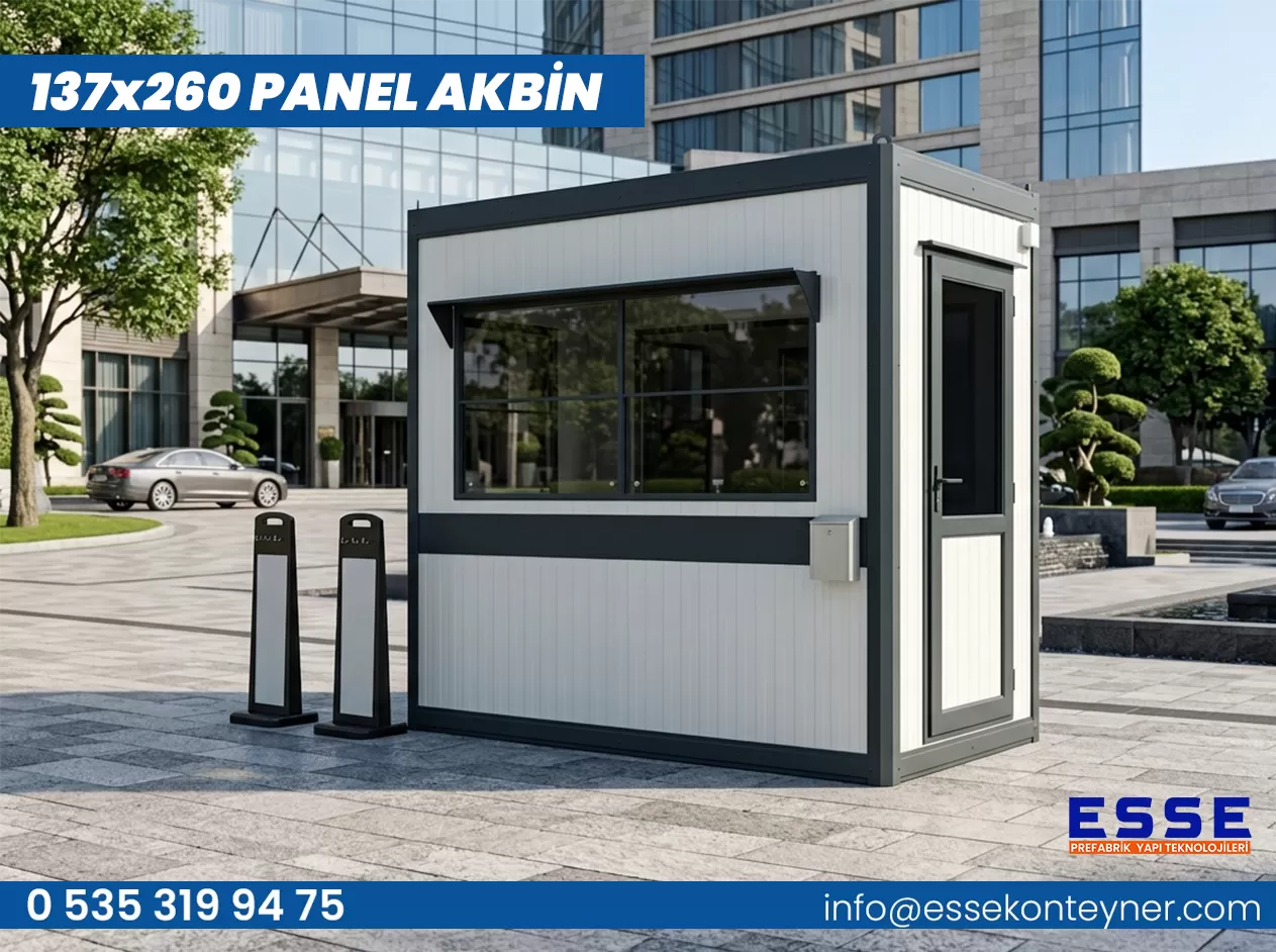 G&uuml;venlik Kabini, Bek&ccedil;i Kabini ve Mobil Kabinlerde G&uuml;ncel Fiyatlar