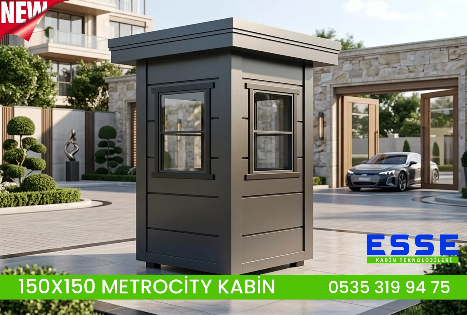 Modern G&uuml;venlik Kabini &Ccedil;&ouml;z&uuml;mleri | Dayanıklı Bek&ccedil;i Kul&uuml;beleri 