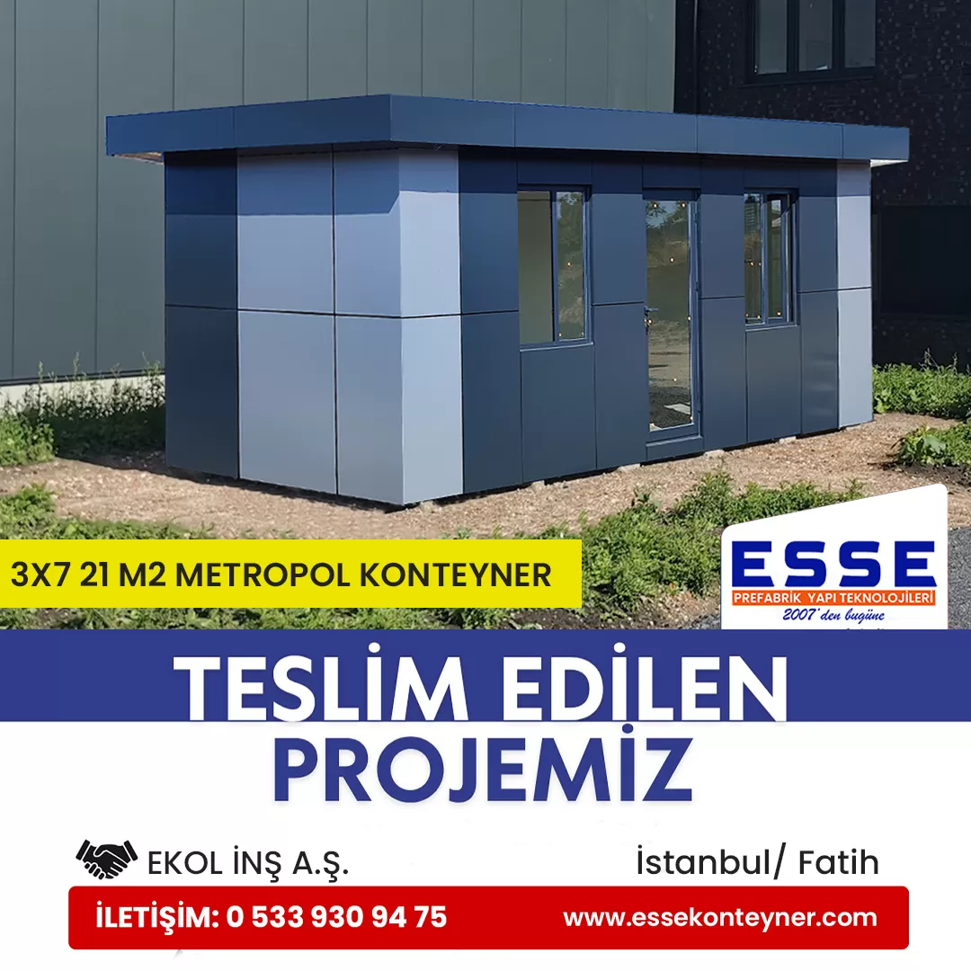 LÜKS KONTEYNER FİYATLARI